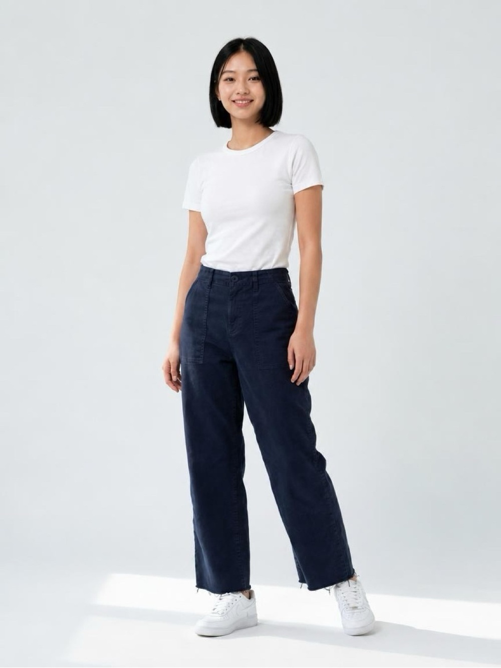 Sunday Best Navy Straight Leg Women’s Jeans